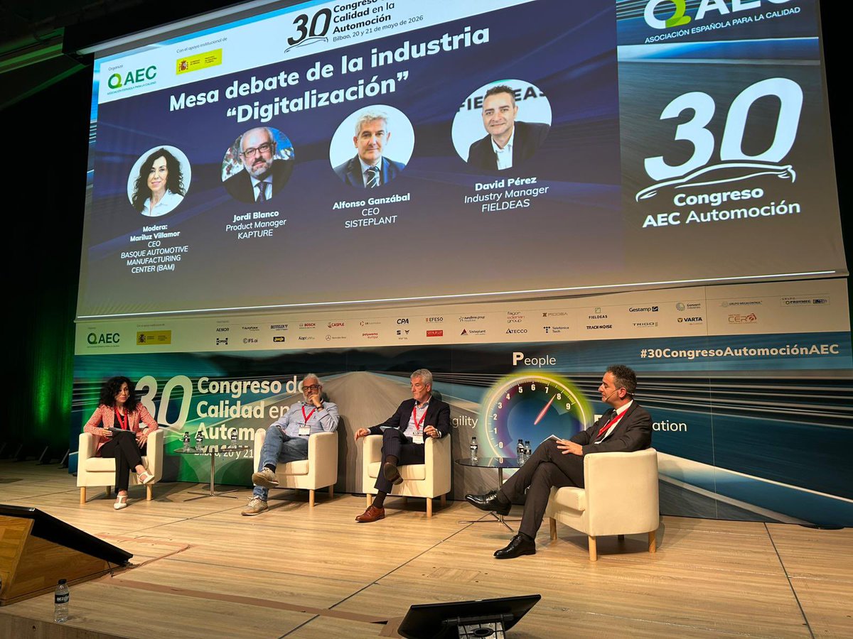 Nuestra CEO participa en el 30º Congreso de Calidad en la Automoción de la AEC en Bilbao
